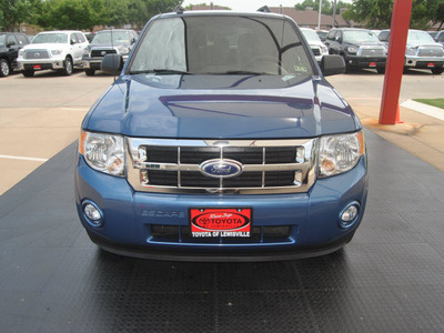 ford escape 2010 blue suv xlt gasoline 4 cylinders front wheel drive automatic 75067