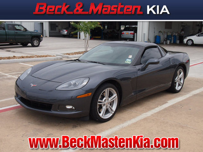 chevrolet corvette 2010 gray coupe gasoline 8 cylinders rear wheel drive automatic 77375