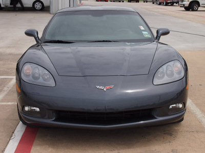 chevrolet corvette 2010 gray coupe gasoline 8 cylinders rear wheel drive automatic 77375