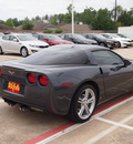 chevrolet corvette 2010 gray coupe gasoline 8 cylinders rear wheel drive automatic 77375