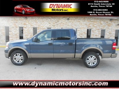 ford f 150 2004 blue pickup truck xlt gasoline 8 cylinders rear wheel drive automatic 78744