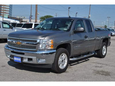 chevrolet silverado 1500 2012 gray lt flex fuel 8 cylinders 4 wheel drive automatic 78216