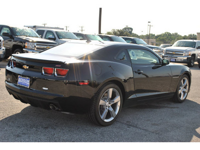 chevrolet camaro 2012 black coupe ss gasoline 8 cylinders rear wheel drive automatic 78216