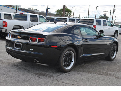 chevrolet camaro 2012 black coupe ls gasoline 6 cylinders rear wheel drive automatic 78216