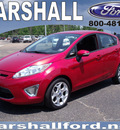 ford fiesta 2011 red hatchback ses gasoline 4 cylinders front wheel drive automatic 75672