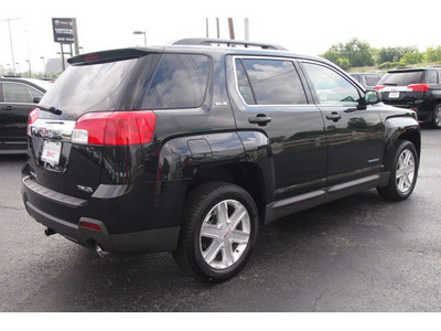 gmc terrain 2012 black suv sle 2 flex fuel 6 cylinders front wheel drive automatic 77074