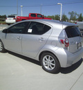 toyota prius c 2012 silver hatchback three hybrid 4 cylinders front wheel drive automatic 75569