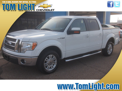 ford f 150 2010 white flex fuel 8 cylinders 2 wheel drive 6 speed automatic 77802