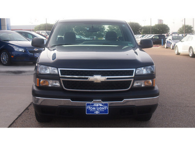 chevrolet silverado 1500 classic 2007 black flex fuel 8 cylinders rear wheel drive 4 speed automatic 77802