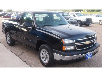 chevrolet silverado 1500 classic 2007 black flex fuel 8 cylinders rear wheel drive 4 speed automatic 77802