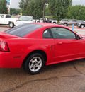 ford mustang 2000 red coupe gasoline 6 cylinders rear wheel drive automatic with overdrive 77802