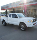 toyota tacoma 2010 white prerunner gasoline 6 cylinders 2 wheel drive automatic 76053