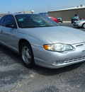 chevrolet monte carlo 2004 silver coupe ls gasoline 6 cylinders front wheel drive automatic 76234