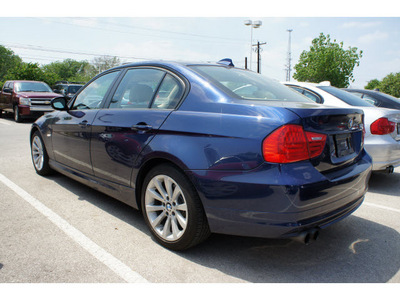 bmw 3 series 2011 blue sedan 328i gasoline 6 cylinders rear wheel drive automatic 78729