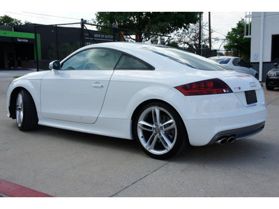 audi tts 2009 white coupe 2 0t quattro gasoline 4 cylinders all whee drive automatic 78729