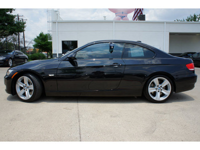 bmw 3 series 2009 black coupe 335i gasoline 6 cylinders rear wheel drive automatic 78729