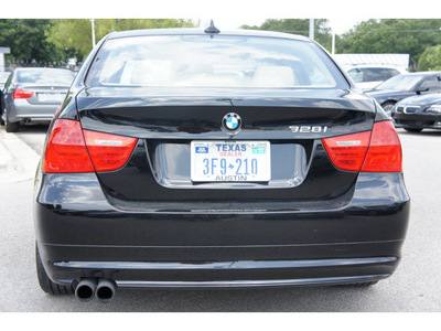 bmw 3 series 2011 black sedan 328i gasoline 6 cylinders rear wheel drive automatic 78729