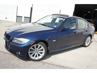 bmw 3 series 2011 blue sedan 328i gasoline 6 cylinders rear wheel drive automatic 78729