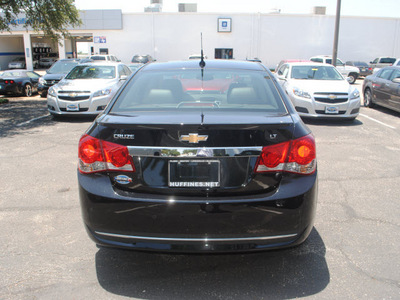 chevrolet cruze 2012 black sedan lt gasoline 4 cylinders front wheel drive automatic 75075