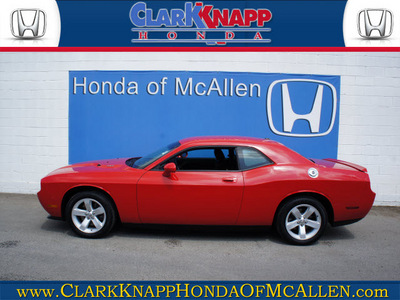 dodge challenger 2010 red coupe rt gasoline 8 cylinders rear wheel drive automatic 78505