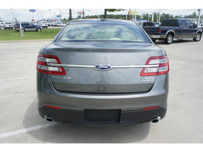 ford taurus 2013 sterling gray sedan sel gasoline 6 cylinders front wheel drive automatic 77539