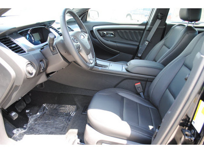 ford taurus 2013 black sedan sel gasoline 6 cylinders front wheel drive automatic 77539