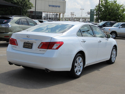 lexus es 350 2009 white sedan gasoline 6 cylinders front wheel drive shiftable automatic 77074