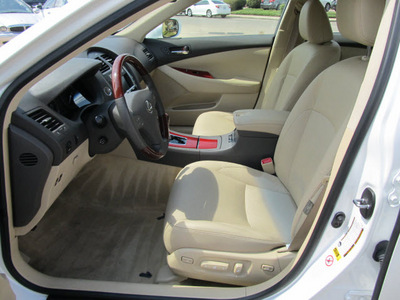 lexus es 350 2009 white sedan gasoline 6 cylinders front wheel drive shiftable automatic 77074
