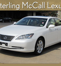 lexus es 350 2009 white sedan gasoline 6 cylinders front wheel drive shiftable automatic 77074