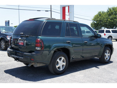 chevrolet trailblazer 2005 dk  green suv ls gasoline 6 cylinders rear wheel drive automatic 78840