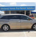 honda odyssey 2011 beige van touring gasoline 6 cylinders front wheel drive automatic 77034
