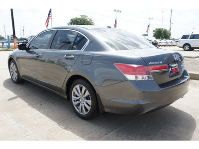 honda accord 2012 dk  gray sedan ex l gasoline 4 cylinders front wheel drive automatic 77034