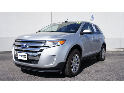 ford edge 2011 silver limited gasoline 6 cylinders front wheel drive automatic 79407