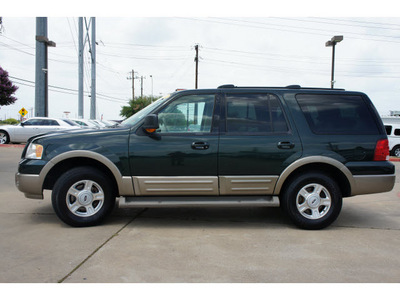 ford expedition 2004 dk  green suv eddie bauer gasoline 8 cylinders rear wheel drive automatic 78666