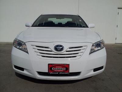 toyota camry 2009 white sedan gasoline 4 cylinders front wheel drive automatic 78577