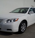 toyota camry 2009 white sedan gasoline 4 cylinders front wheel drive automatic 78577