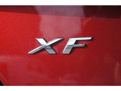 jaguar xf 2009 red sedan luxury gasoline 8 cylinders rear wheel drive automatic 77002