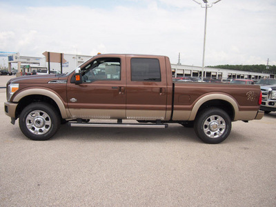 ford f 250 super duty 2012 bronze lariat biodiesel 8 cylinders 4 wheel drive automatic 77375