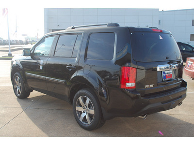honda pilot 2012 black suv touring gasoline 6 cylinders 2 wheel drive automatic with overdrive 77034