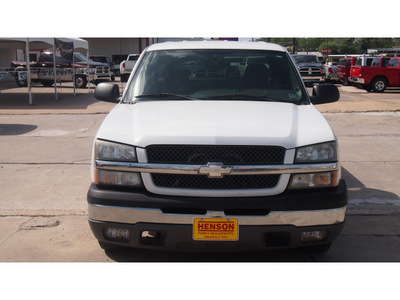 chevrolet silverado 1500 2004 white ls gasoline 8 cylinders rear wheel drive automatic with overdrive 77864