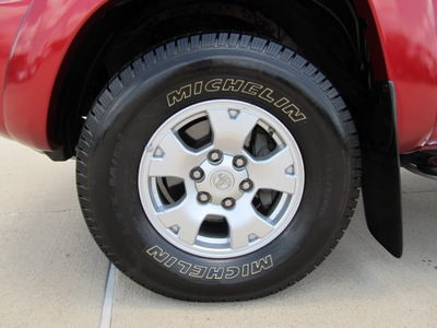 toyota tacoma 2007 red v6 gasoline 6 cylinders 4 wheel drive automatic with overdrive 77469