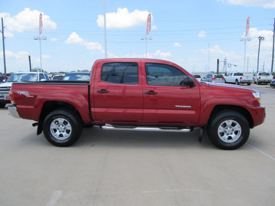 toyota tacoma 2007 red v6 gasoline 6 cylinders 4 wheel drive automatic with overdrive 77469