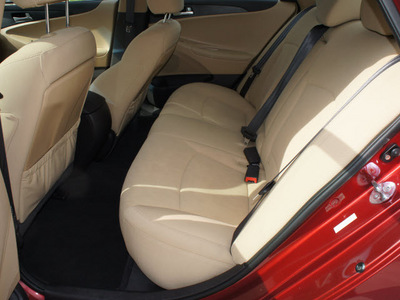 hyundai sonata 2011 red sedan gls gasoline 4 cylinders front wheel drive automatic 75070