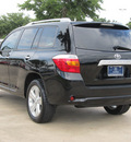 toyota highlander 2010 black suv limited gasoline 6 cylinders front wheel drive shiftable automatic 77074