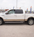 ford f 150 2012 white platinum tri king ranch gasoline 6 cylinders 4 wheel drive automatic 77375