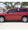 toyota highlander 2008 dk  red suv gasoline 6 cylinders front wheel drive automatic 78232