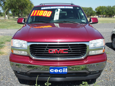 gmc yukon xl 2005 red suv 1500 fleet flex fuel 8 cylinders rear wheel drive automatic 78861