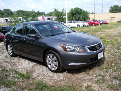 honda accord 2008 gray sedan ex l w navi gasoline 4 cylinders front wheel drive automatic 75606