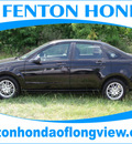 ford focus 2010 black sedan se gasoline 4 cylinders front wheel drive automatic 75606