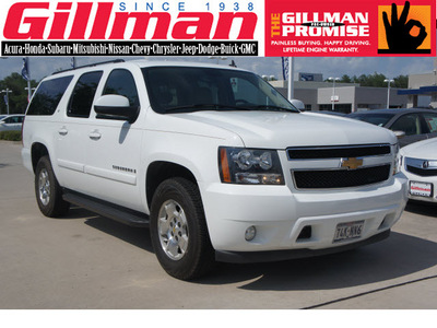 chevrolet suburban 2007 white suv c1500 flex fuel 8 cylinders rear wheel drive automatic 77090